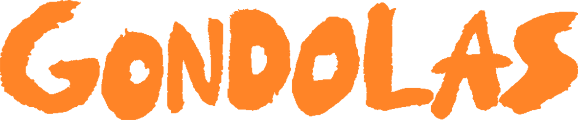 GONDOLAS Logo Sticker